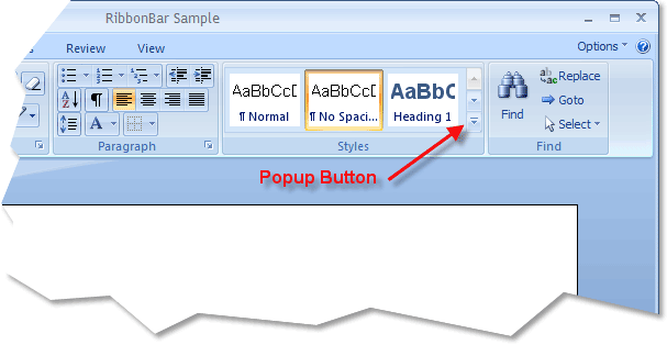 Popup Button