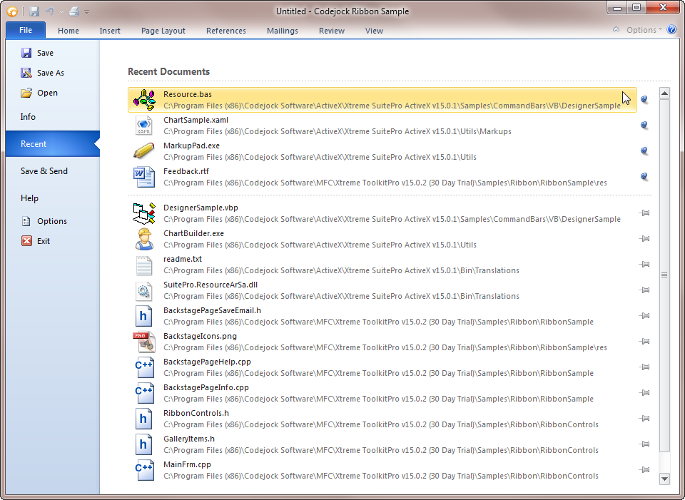 Office 2010 Style