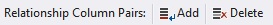Table Editor Relationship Columns Toolbar