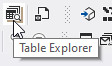 Table Explorer Toolbar Button