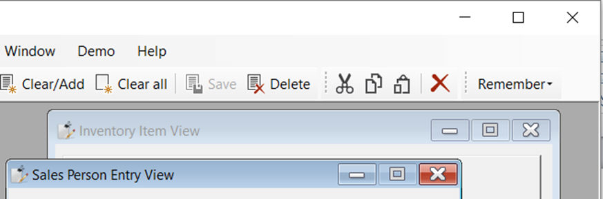 MDI Interface