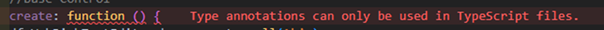 Annotations Error